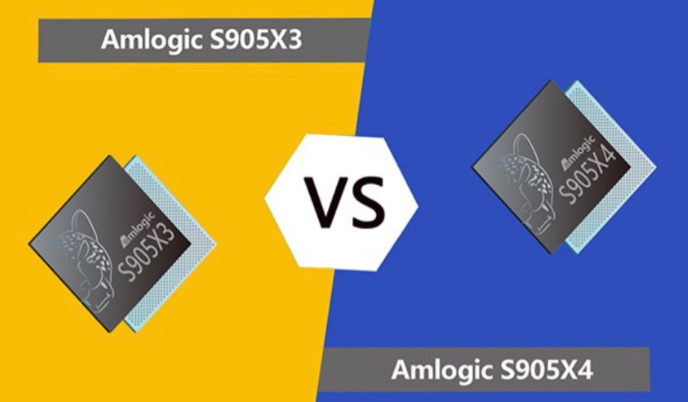 Amlogic S905X3 VS Amlogic S905X4